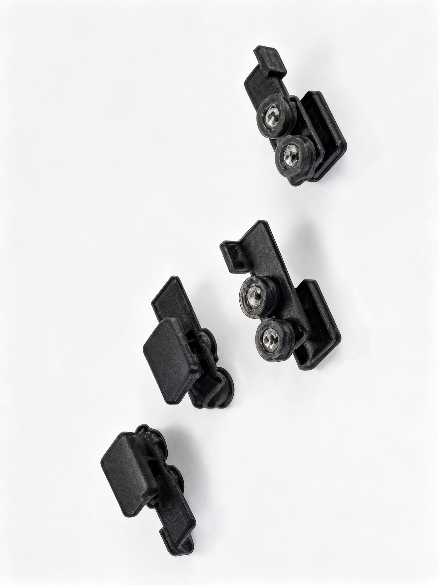 Black Sliding Shower Door Roller Kit