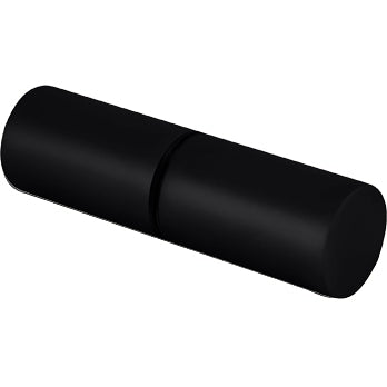 Cylinder Style Single-Sided Shower Door Knob Matte Black