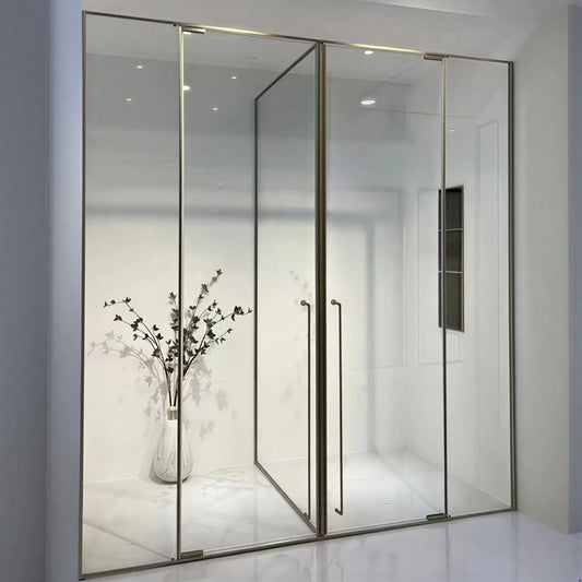 High Quality Bathroom Aluminum Framed Shower Room swing shower room