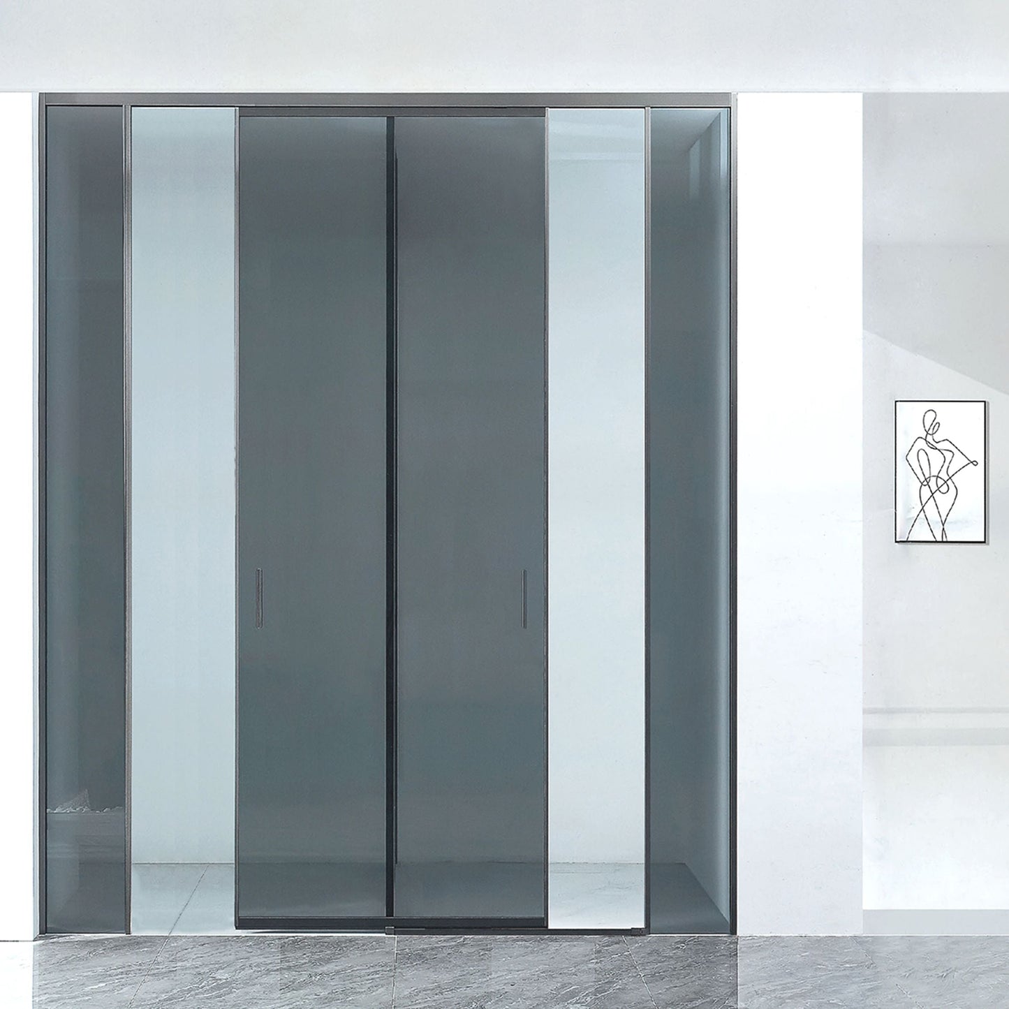 Hot New Products Sliding Shower Enclosure Shower Rooms Sliding Simple Modern Shower Doors ST-9023