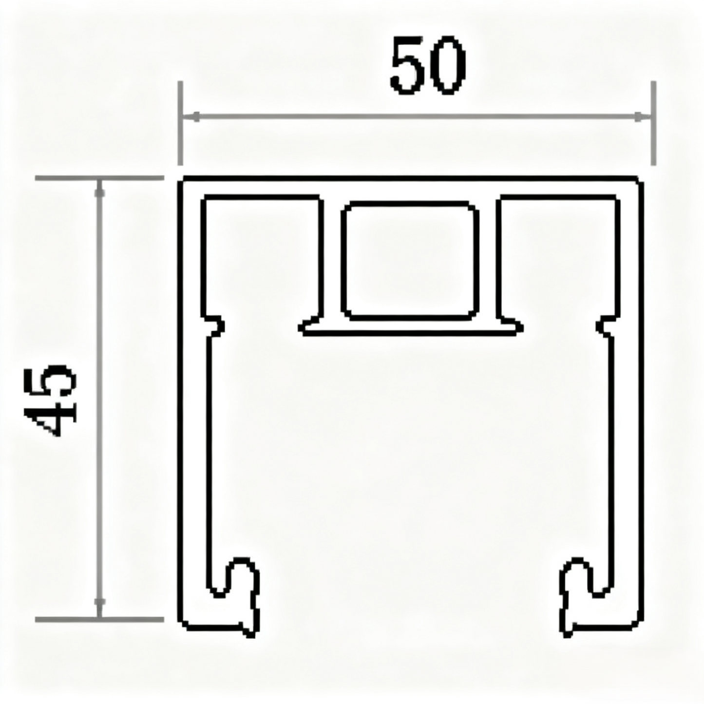 Sliding Shower Door Design Drawing