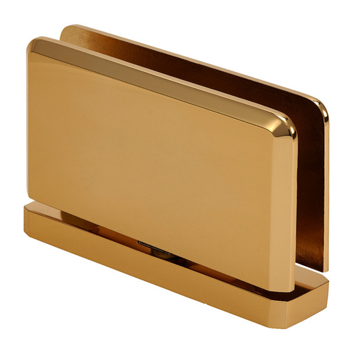 Top Or Bottom Mount Shower Door Hinge GoldPlated