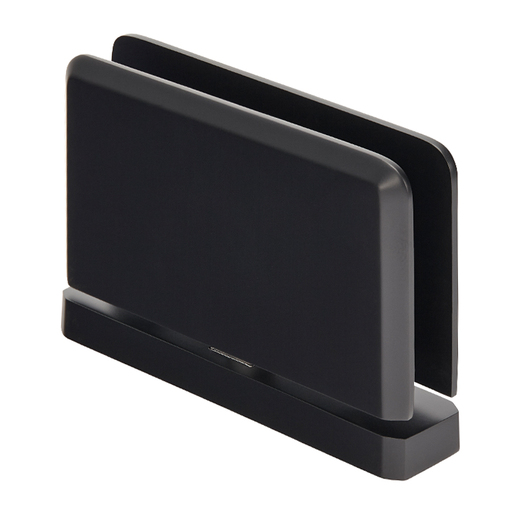Top Or Bottom Mount Shower Door Hinge MatteBlack