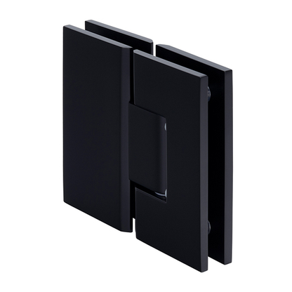 180 Degree Glass Shower Door Hinges Matte Black