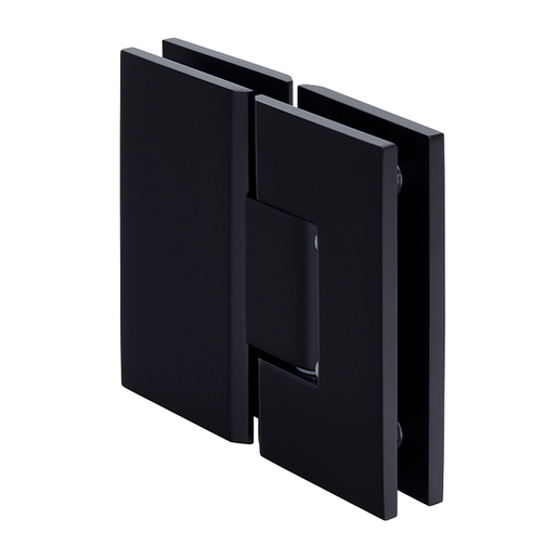 180 Degree Glass Shower Door Hinges Matte Black