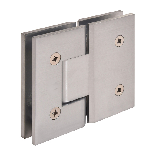 180 Degree Glass Shower Door Hinges Brushed Nickel