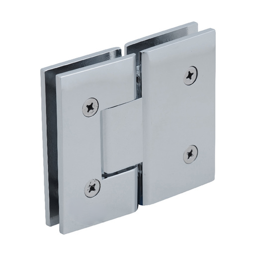 180 Degree Glass Shower Door Hinges Satin Chrome