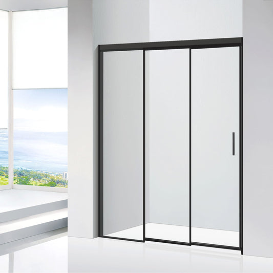 3 Sliding Shower Doors With Door Frame For Small Size Bathroom ST-9039