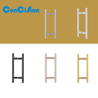 Ladder Style 8" Push Pull Door Handle Back to Back