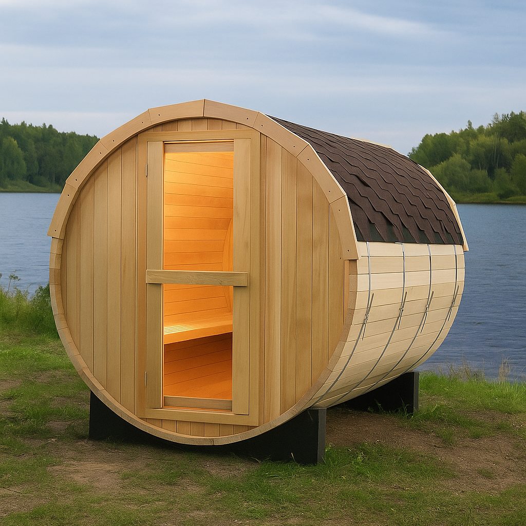 Barrel Outdoor Sauna
