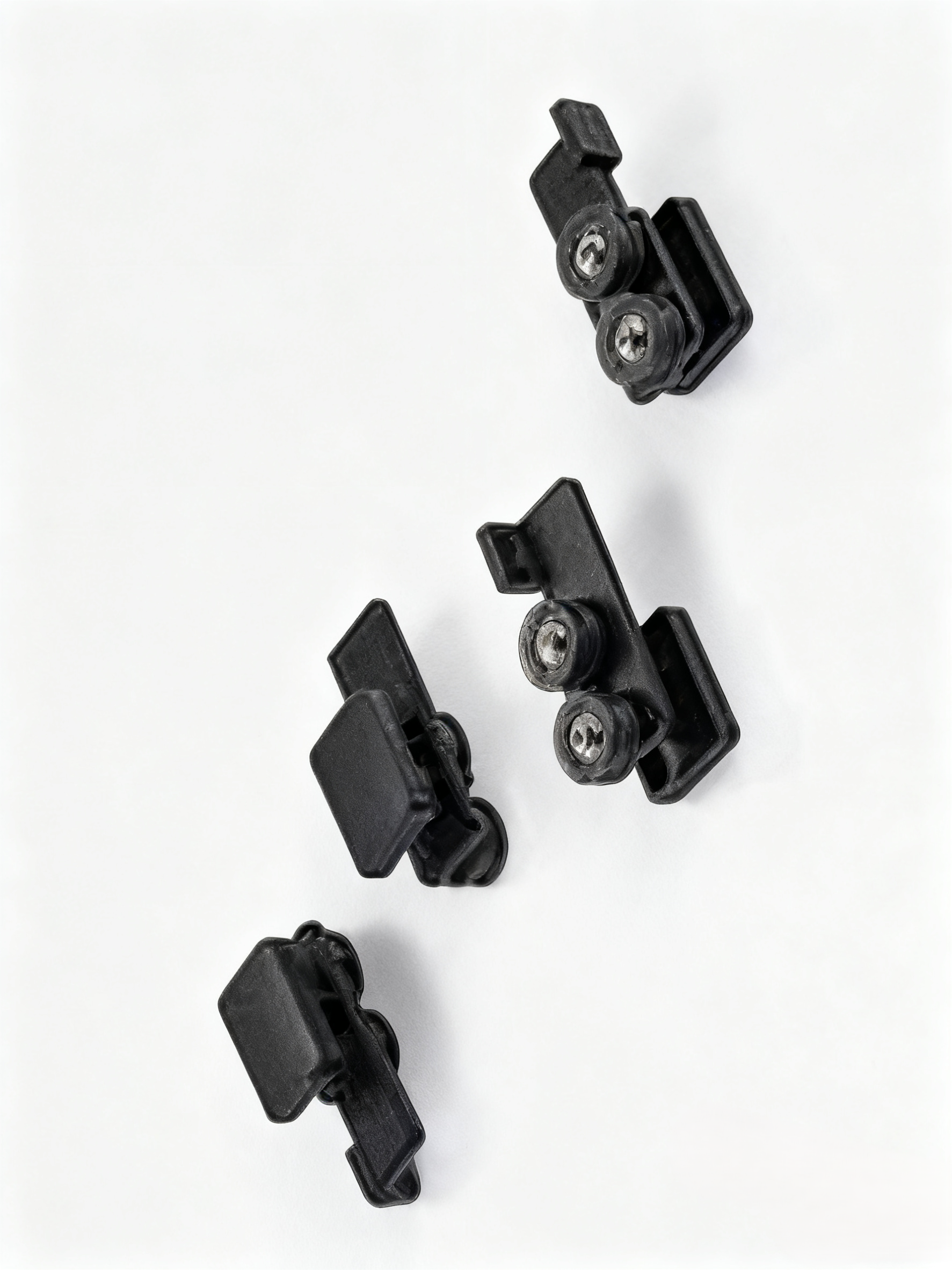 Black Sliding Shower Door Roller Kit