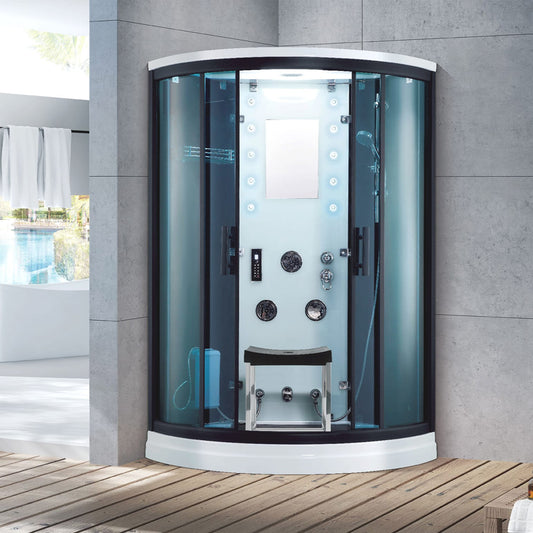 Curved Corner Steam Shower Room GA-6005