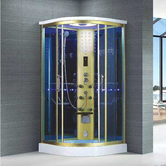 Curved Corner Steam Shower Room GA-6006
