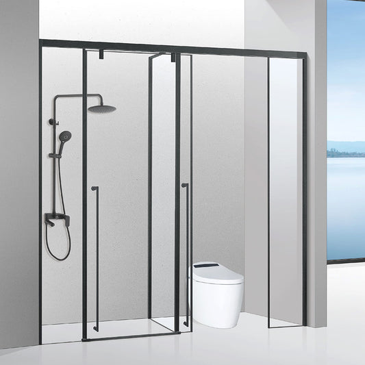 Custom A Dual-use Shower Room Cabins for Bathroom Modern Tempered Glass Sliding Shower Door ST-9024