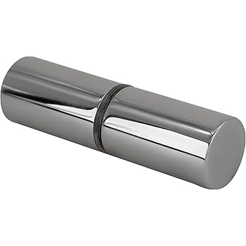 Cylinder Style Single-Sided Shower Door Knob Polished Chrome