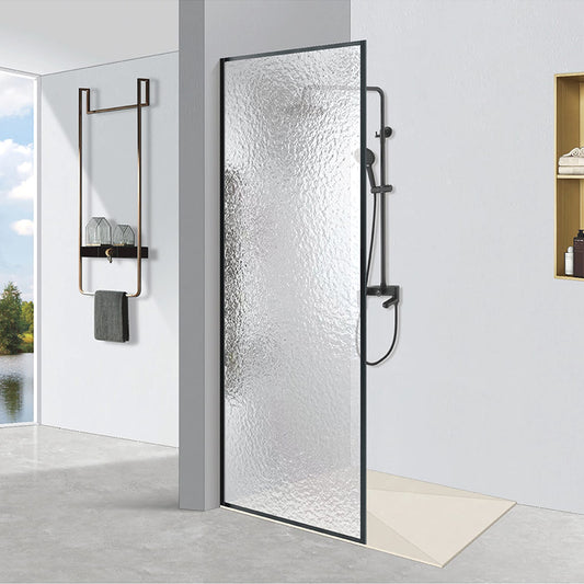 Direct Sales Hotel Project Framed Shower Rooms Single Panel Walk-in Shower Screen ST-9049