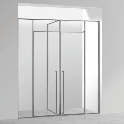 Factory Directly Supply Swing Shower Door Partition Modern Design Bathroom Glass Shower ST-9011 Room Cabin