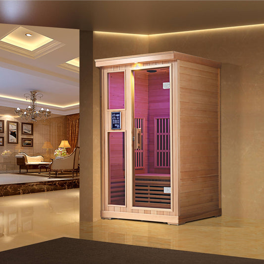 Family Use Traditional Dry Steam Wooden Sauna House SA-8816