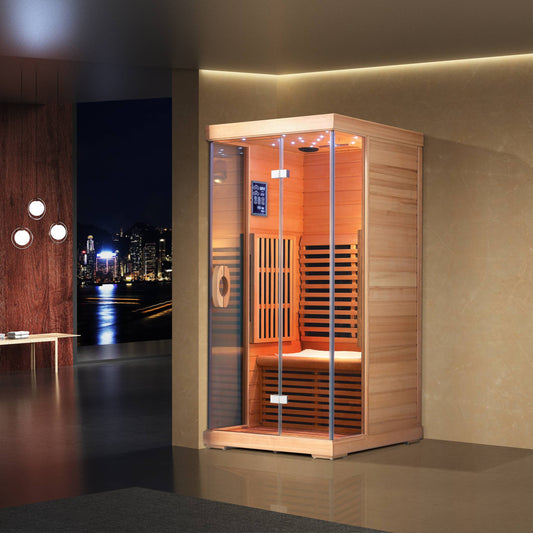 Family Use Traditional Dry Steam Wooden Sauna House SA-8818