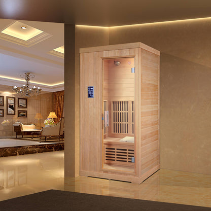 Family Use Traditional Dry Steam Wooden Sauna House SA-8821