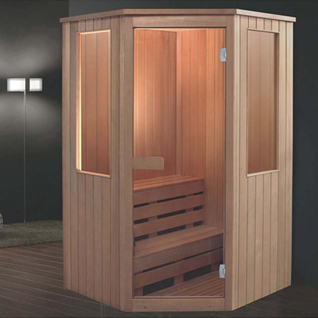 Family Use Traditional Dry Steam Wooden Sauna House SA-8833
