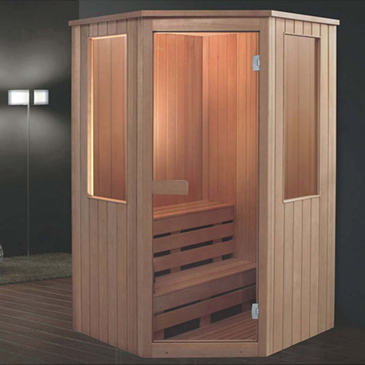 Family Use Traditional Dry Steam Wooden Sauna House SA-8833