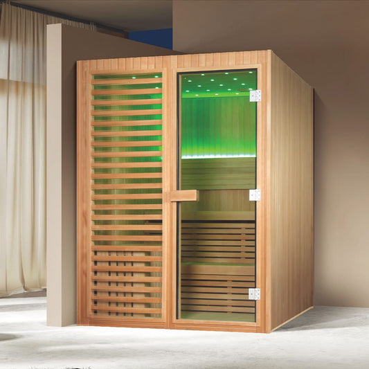 Family Use Traditional Dry Steam Wooden Sauna House SA-8914