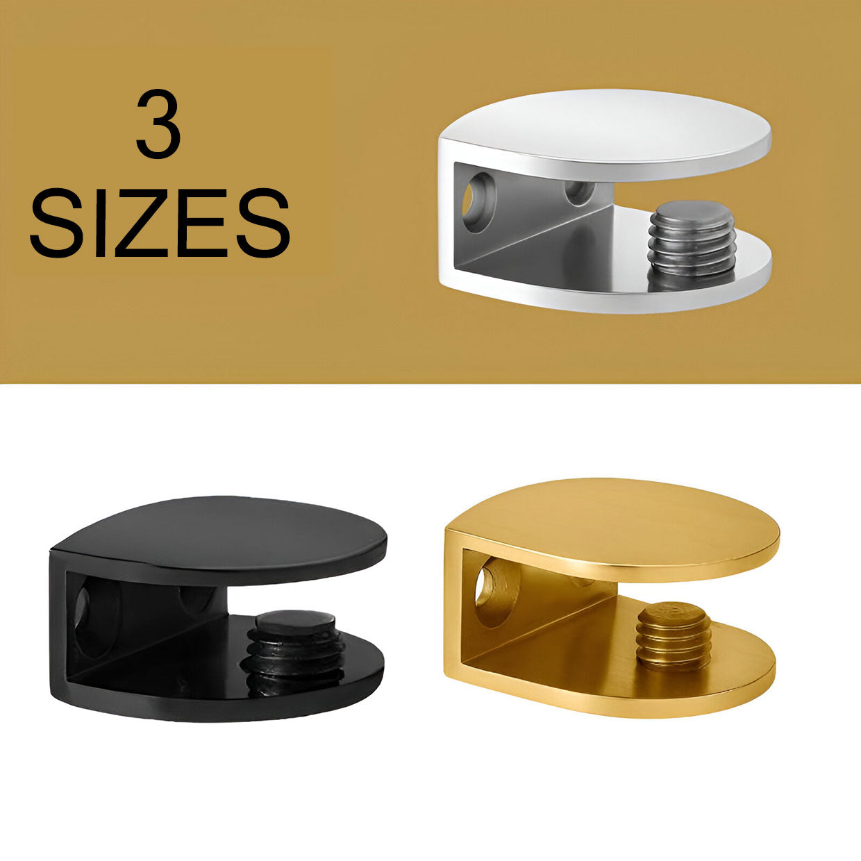 glass shelf brackets heavy duty