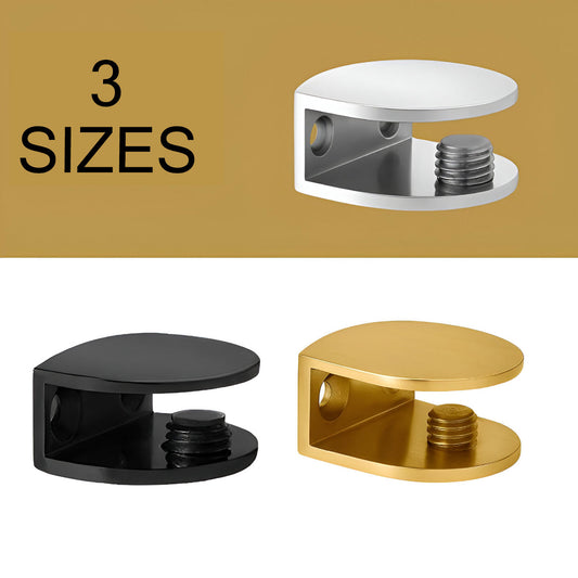 glass shelf brackets heavy duty