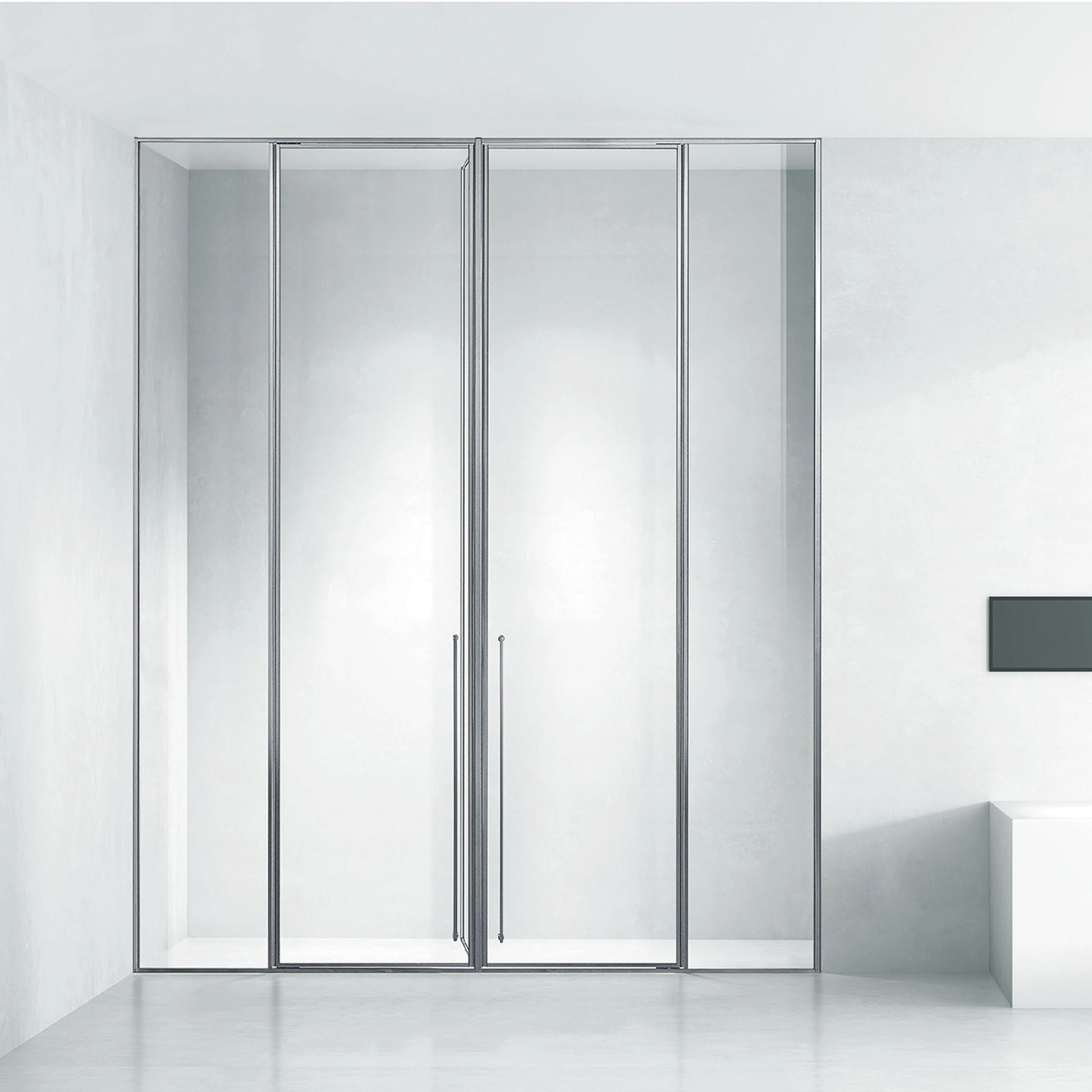 High Quality Bathroom Aluminum Framed ST-9006 Shower Room with T-shaped Three Fixed and Two Active Door