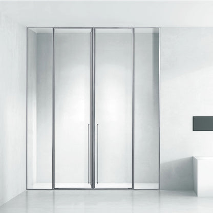 High Quality Bathroom Aluminum Framed ST-9006 Shower Room with T-shaped Three Fixed and Two Active Door