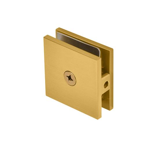 Hole-in-Glass_Fixed_Panel_U_Clamp--Gold