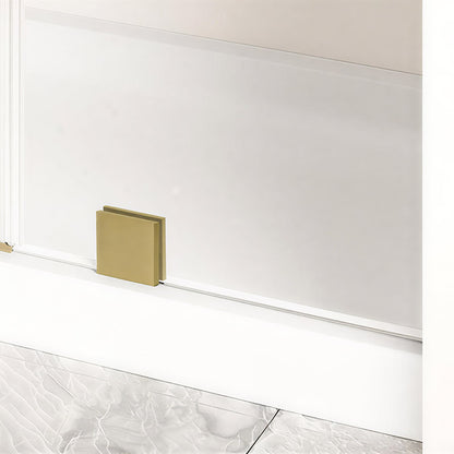 Hole-in-Glass_Fixed_Panel_U_Clamp--Modern_Gold