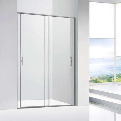 Hotel Prefabricated Tempered Glass Whole Unit Cabin Design Bathroom Shower Room Sliding Door ST-9026