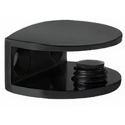 glass shelf brackets black