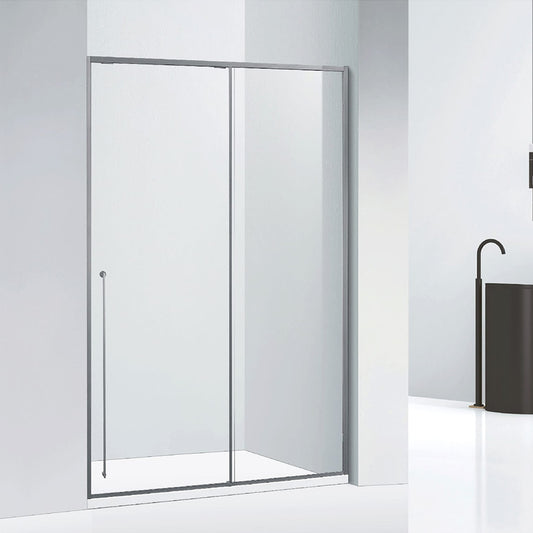 Modern Thick Tempered Glass Separate Dry-wet Sliding Shower Rooms Modern Stainless Steael Bathroom Doors ST-9034