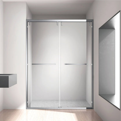 Modern Two-Door Sliding Shower Home Door with Frame Gliding Mutual Design for Hotel Application & Apartments ST-9030