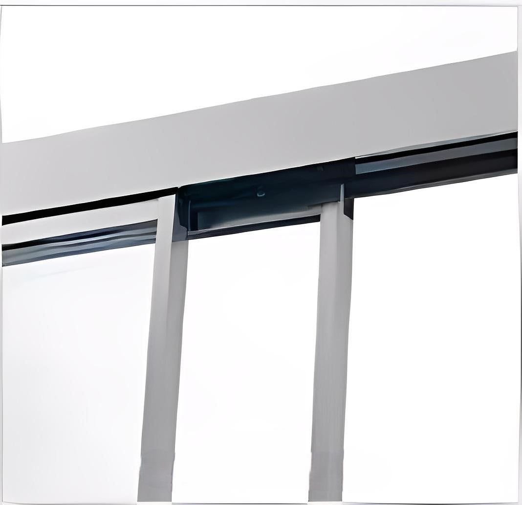 Polished Chorme Tempered Glass Slding Shower Door