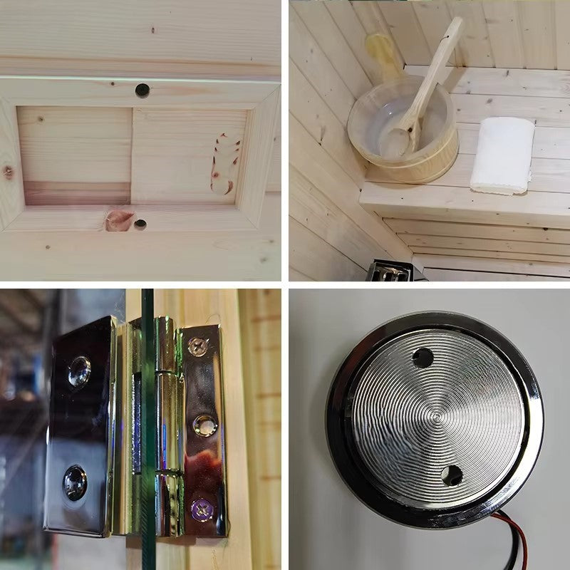 Sauna hinges, sauna ladle