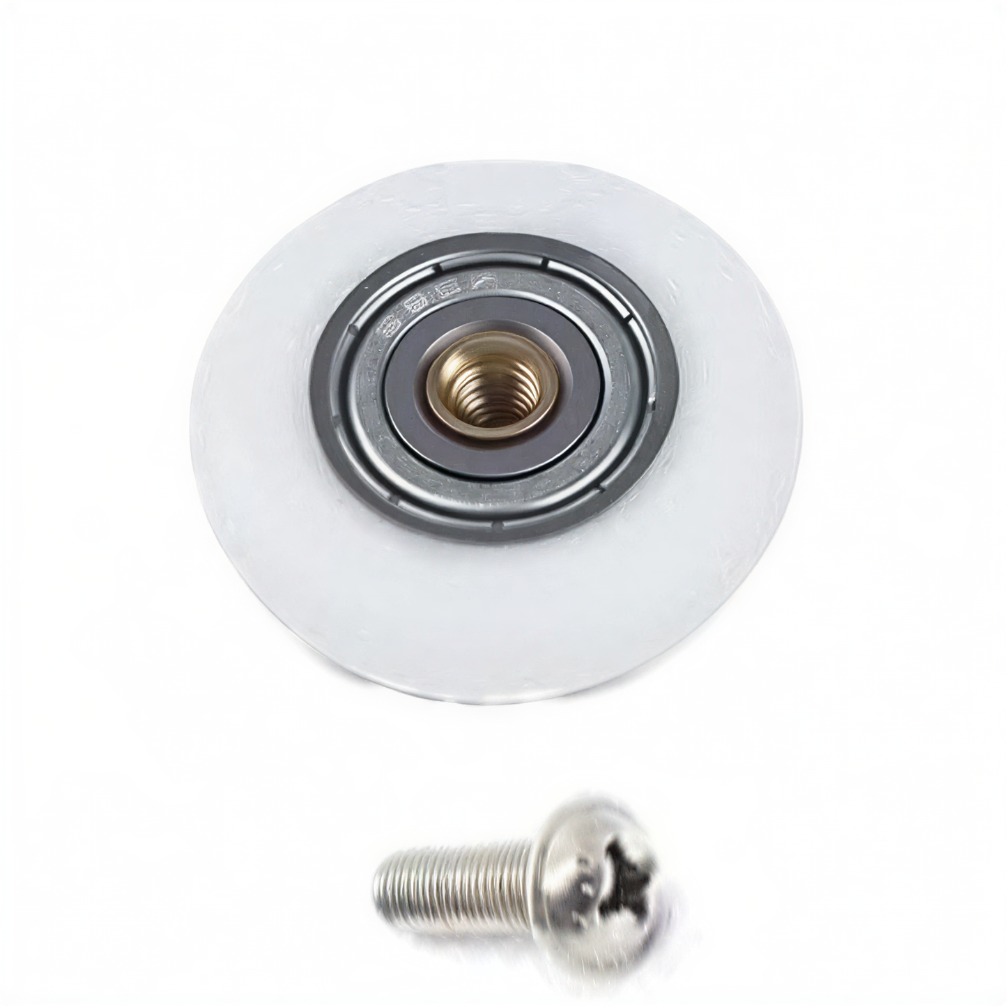 Set of 4 Dia 19mm Copper Shower Door Wheels Rollers Runners, 19mm x 5mm Stainless steel