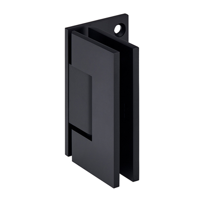 Shower Hinge Standard Door 8-12mm Glass Offset Back Plate Hinge Matte