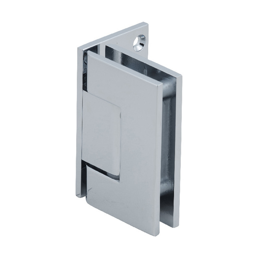 Shower Hinge Standard Door 8-12mm Glass Offset Back Plate Hinge Chrome