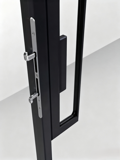 Sliding Shower Door Black Handle