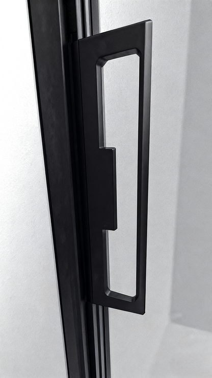 Sliding Shower Door Shower screen Matte Black Handle