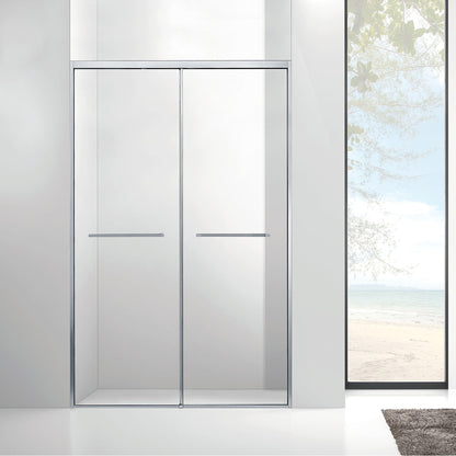 Sliding Shower Room Shower Enclosure with ultra Slim Frame 8mm Tempered Glass Double Sliding Shower Door ST-9028