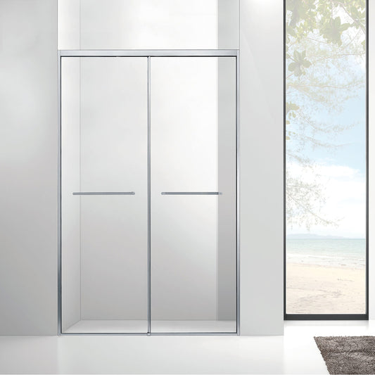 Sliding Shower Room Shower Enclosure with ultra Slim Frame 8mm Tempered Glass Double Sliding Shower Door ST-9028