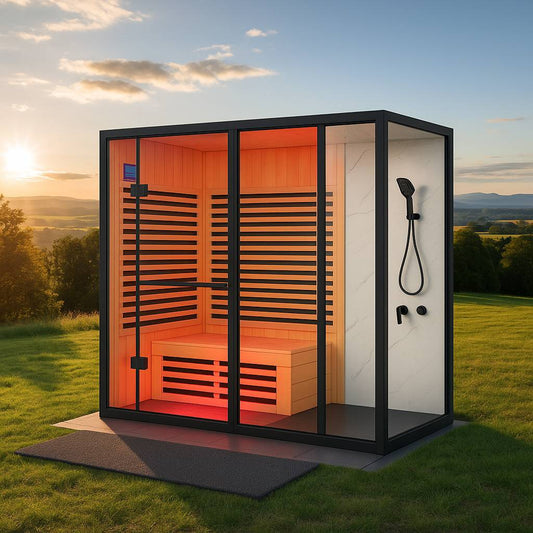 Square Outdoor Sauna Cabin SA-8801