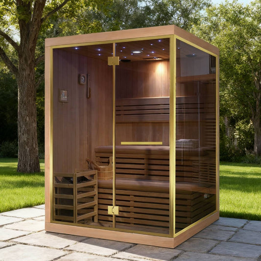 Square Outdoor Sauna Cabin SA-8812