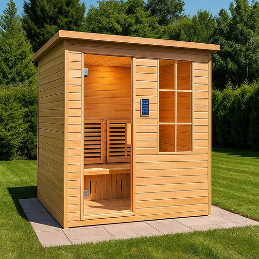 Square Outdoor Sauna Cabin SA-8820