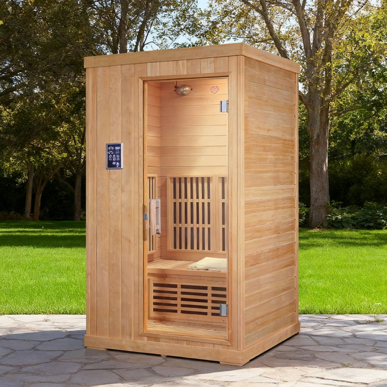 Square Outdoor Sauna Cabin SA-8821